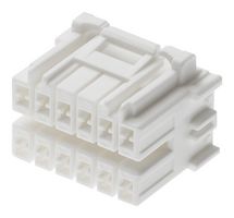 MOLEX 505605-1200 Connector Housing, Natural, CP-3.3 505605 Series, Receptacle, 12 Ways, 3.3 mm