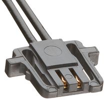 MOLEX 15131-0201 Cable Assembly, Pico-Lock Receptacle to Pico-Lock Receptacle, 2 Ways, 1 mm, 1 Row, 100 mm, 3.9 "