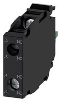 SIEMENS 3SU1400-1AA10-1DA0 Contact Block, SIRIUS ACT, Front Plate Mounting, 10 A, 500 V, 2NO