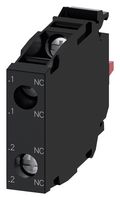 SIEMENS 3SU1400-1AA10-1EA0 Contact Block, SIRIUS ACT, Front Plate Mounting, 10 A, 500 V, 2NC