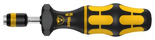 WERA 05074734001 Torque, Screwdriver, Adjustable, 0.25 " Drive, 155 mm Length, 0.92ft-lb to 2.42ft-lb