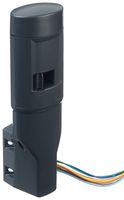 IDEC LD6A-0WZQB Signal Indicator Accessory, Base Module, Wall Mount, Steady / Flashing / Alarm, Black, LD6A Series