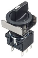 IDEC LB6S-3LT6 Rotary Switch, 3 Position, 2 Pole, 45 °, 5 A, 250 V, LB Series