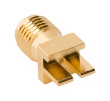 AMPHENOL RF 901-10513-1 RF / Coaxial Connector, Slide On, SMA Coaxial, Straight Jack, Board Edge / End Launch, 50 ohm