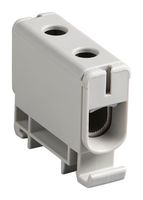 MOLEX 201606-0610 DIN Rail Mount Terminal Block, 1 Ways, 6 AWG, 0 AWG, 53 mm², Screw, 150 A
