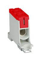 MOLEX 201606-1625 DIN Rail Mount Terminal Block, 1 Ways, 4 AWG, 0 AWG, 107 mm², Screw, 230 A