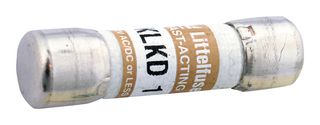 LITTELFUSE KLKD010.T Fuse, Industrial / Power, POWR-GARD KLKD, 10 A, 600 V, 600 V, 10.3mm x 38.1mm, 13/32" x 1-1/2"