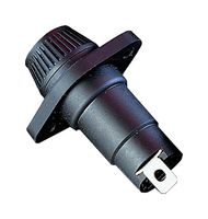 LITTELFUSE 05710007LXP Fuseholder, Panel Mount, 600V, 30A, Class CC, Solder / Quick Connect, Fingergrip Cap
