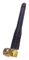RF SOLUTIONS ANT-24G-WHP-SMA Whip Antenna, 2.4GHz, 2 VSWR, 2.15dBi Gain, SMA Connector