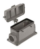 HARTING 19300161226 Heavy Duty Connector, M25, Base, Panel Mount, Aluminium Body, 2 Lever, 16B