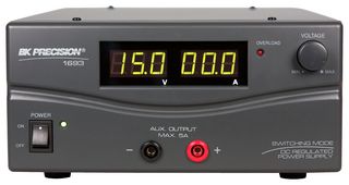 B&K PRECISION BK1693 Bench Power Supply, Adjustable, 1 Output, 1 V, 15 V, 60 A