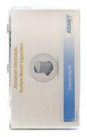 KEMET ALU ENG KIT 05 Capacitor Assortment Kit, A765 Series, 47µF to 1500µF, 115 Pieces