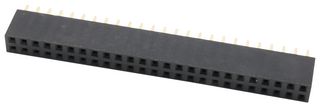 MULTICOMP PRO 2214S-50SG-85 PCB Receptacle, Board-to-Board, 2.54 mm, 2 Rows, 50 Contacts, Through Hole Mount
