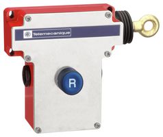 TELEMECANIQUE SENSORS XY2CE1A150H7 Grabwire Switch, 70 m, SPST-NO, SPST-NC, 240 V, 3 A, 250 V, 270 mA
