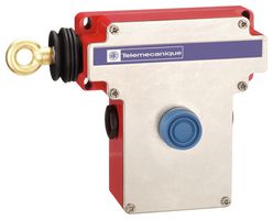 TELEMECANIQUE SENSORS XY2CE2A250H7 Grabwire Switch, 70 m, SPST-NC, SPST-NO, 240 V, 3 A, 250 V, 270 mA