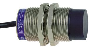 TELEMECANIQUE SENSORS XS230BLPBL2 Inductive Proximity Sensor, Cylindrical, OsiSense XS, M30, 15 mm, PNP-NC, 12 to 24 Vdc, Pre-wired