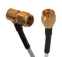 JOHNSON - CINCH CONNECTIVITY 415-0030-MM750 RF / Coaxial Cable Assembly, 29.53 ", 750 mm, RG316, SMA Straight Plug, SMA Right Angle Plug