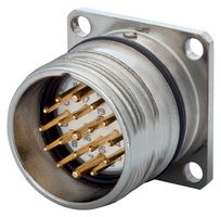 HUMMEL 7.410.000.000 Circular Shell, TWILOCK, Hummel M23 Signal Circular Connectors, Copper Alloy Body, M23