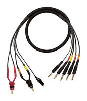 KEYSIGHT TECHNOLOGIES 11059A Test Lead Set, Banana Plug, 2 x Tweezer, Ground Connector, 42 V, 800 mm