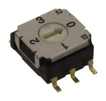 NIDEC COMPONENTS CS-7-14TB Rotary Switch, SMD, 4 Position, 1 Pole, 90 °, CS-7 Series