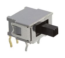 NIDEC COMPONENTS AS1D-5M-10-Z Slide Switch, Hyper-Miniature, SPDT, On-On, Through Hole, AS Series, 50 mA, 48 V
