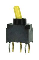 NIDEC COMPONENTS FT1D-2M-Z Toggle Switch, Ultra-Miniature, On-On, SPDT, Non Illuminated, FT Series, Through Hole