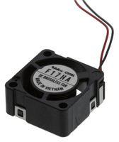 NIDEC COMPONENTS F17HA-05HC DC Axial Fan, 5 V, Square, 17 mm, 8 mm, Sleeve Bearing, 0.635 CFM