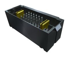 SAMTEC MPTC-02-16-02-6.30-01-L-V-LC Pin Header, Board-to-Board, Power, Signal, 2 mm, 4 Rows, 20 Contacts, Through Hole Straight, MPTC