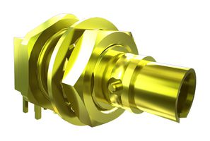 SAMTEC CJT-T-P-HH-RA-TH1 RF / Coaxial Connector, Twinax Coaxial, Right Angle Jack, Through Hole Right Angle, 100 ohm
