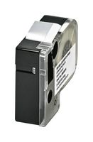 PHOENIX CONTACT 0803976 Label, Equipment, Thermal Transfer Printable, 18mm H x 8m W, Polyester, Black on Silver