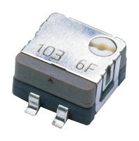 NIDEC COMPONENTS ST-7ETB203 Trimmer, Multi Turn, RuO2 Cermet, Top Adjust, 20 kohm, Surface Mount, 3 Turns