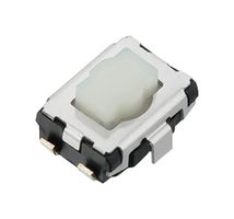 PANASONIC EVQP2T02M Tactile Switch, SPST-NO, EVQP2 Series, Top Actuated, Surface Mount, Rectangular Button, 240 gf