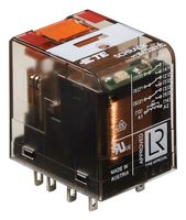 SCHRACK - TE CONNECTIVITY PT370T30 Power Relay, 3PDT, 230 VAC, 10 A, PT Series, Socket, Non Latching