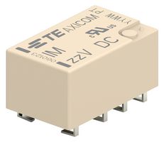 TE CONNECTIVITY - AXICOM IM41JR Signal Relay, 3 VDC, DPDT, 2 A, IM Series, Surface Mount, Latching Single Coil