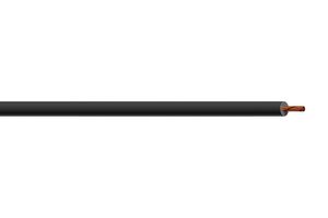 STAUBLI 61.7611-100-21 Wire, Silicone, Black, 11 AWG, 1036 x 0.07mm, 32.8 ft