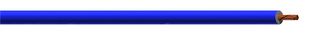 STAUBLI 61.7664-999-23 Wire, Silicone, Blue, 17 AWG, 511 x 0.05mm, 5 m