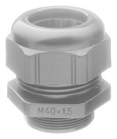 HUMMEL LCM20GE Cable Gland, M20 x 1.5, 10 mm, 14 mm, Nylon (Polyamide), Grey, IP68, NEMA 6
