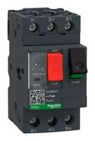 SCHNEIDER ELECTRIC GV2ME03 Thermal Magnetic Circuit Breaker, GV2M, TeSys Deca Manual Motor Starter, 400 mA, 3 Pole, 690 V