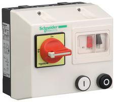 SCHNEIDER ELECTRIC LG1K065P707 Motor Starter, Direct On Line, Enclosed, TeSys LG Series, Three Phase, 1.1 kW, 440 VAC, 230 Vac Coil