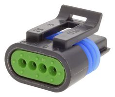 APTIV / DELPHI 12162188 Automotive Connector Housing, Metri-Pack 150, Receptacle, 4 Ways