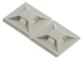 PANDUIT ABMM-AT-D0 Cable Tie Mount, Adhesive, Black, ABS (Acrylonitrile Butadiene Styrene), 19 mm, 19 mm