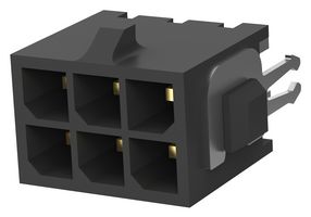 TE CONNECTIVITY - AMP 3-794682-6 Pin Header, Wire-to-Board, 3 mm, 2 Rows, 6 Contacts, Through Hole, Micro MATE-N-LOK