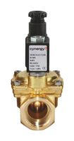 SENSATA / CYNERGY3 SOL6B4 Solenoid Valve, Industrial, 2 Port, 1-1/2", Normally Closed, 230 Vac, SOL Series, Brass