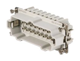 WEIDMULLER HDC HE 16 MC Heavy Duty Connector, RockStar HE, Insert, 16+PE Contacts, 6, Plug