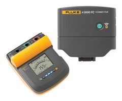 FLUKE FLUKE-1555 FC W/IR3000FC Insulation Tester, Digital Megohmmeter, 250V, 500V, 1kV, 2.5kV, 5kV, 10kV, 2Tohm, -20 °C, 50 °C