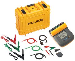 FLUKE FLUKE-1555 FC KIT W/IR3000 Insulation Tester, Digital Megohmmeter, 250V, 500V, 1kV, 2.5kV, 5kV, 10kV, 2Tohm, -20 °C, 50 °C