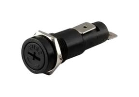 MULTICOMP PRO MC002794 Fuseholder, Panel Mount, 250V, 10A, 6.35 × 30mm / 6.35 × 31.8mm, Quick Connect, Screwdriver Cap
