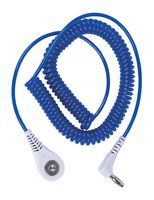 DESCO 09150 ESD Wrist Grounder, Static Protective, Blue, 6ft, 1Mohm