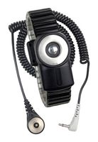 SCS 2228 Anti Static Wrist Strap, Expandable, 229 mm, 6ft Cord, Black, Snap