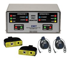 EMIT 50538 ESD Tester, Zero Volt Monitor for 2 Operator and 2 Work Surface
